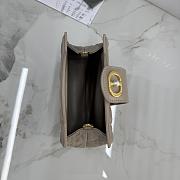 Kitlife Dior Jolie Top Handle Mini Chain Bag Beige 18.5x13x8.5cm - 6