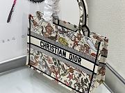Kitlife Dior Multi-colored Animaux Fantastiques Pattern Book Tote 36.5x28x14cm  - 4