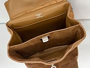 Kitlife Balenciaga Rodeo Mini Handbag in Camel Suede And Smooth Calfskin 22x10x8cm - 5