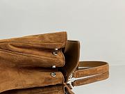 Kitlife Balenciaga Rodeo Small Handbag in Camel Suede And Smooth Calfskin 29x20x10cm - 5
