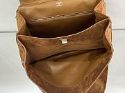 Kitlife Balenciaga Rodeo Medium Handbag in Camel Suede And Smooth Calfskin 35x23x11cm - 4