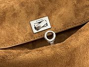 Kitlife Balenciaga Rodeo Large Handbag in Camel Suede And Smooth Calfskin 40x30x13cm - 2