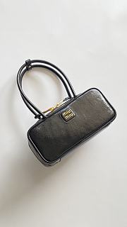 Kitlife Miu Miu Beau Tote Bag Black 28x12x8.5cm - 1