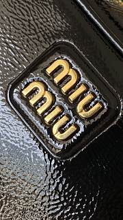 Kitlife Miu Miu Beau Tote Bag Black 28x12x8.5cm - 4