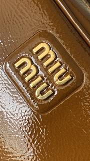 Kitlife Miu Miu Beau Tote Bag Brown 28x12x8.5cm - 3