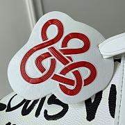 Kitlife Louis Vuitton Keepall Bandoulière 50 Bag Black & White N40804 50x29x23cm - 5