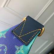 Kitlife Louis Vuitton Rush Bumbag Bag Blue With Stripes M25783 30x15x8cm  - 6