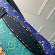 Kitlife Louis Vuitton Rush Bumbag Bag Blue With Stripes M25783 30x15x8cm  - 5