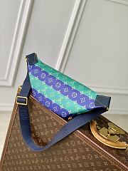Kitlife Louis Vuitton Rush Bumbag Bag Blue With Stripes M25783 30x15x8cm  - 3