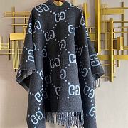 Kitlife Gucci Black & Grey GG Cape  - 2