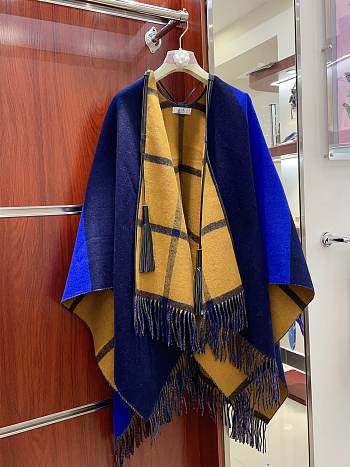 Kitlife Hermes Poncho Dark Blue & Yellow 