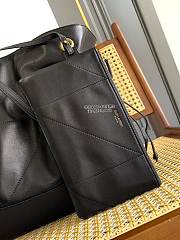 Kitlife Saint Laurent Jamie 4.3 Large Pochon Bag Black 809824 35×35×10cm  - 6