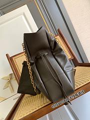 Kitlife Saint Laurent Jamie 4.3 Large Pochon Bag Green Khaki 809824 35×35×10cm - 4
