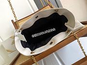 Kitlife Saint Laurent Jamie 4.3 Large Pochon Bag White 809824 35×35×10cm - 4