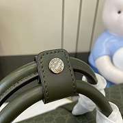 Kitlife Gucci GG Green Monogram Medium Duffle Bag 792074 30x45x24.5cm  - 6