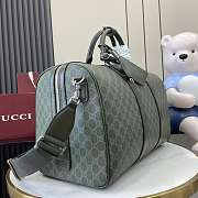 Kitlife Gucci GG Green Monogram Medium Duffle Bag 792074 30x45x24.5cm  - 3