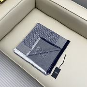 Kitlife Fendi FF Logo Scarf Blue 140x140cm - 3