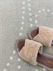 Kitlife Celine 25 Terry Cloth Slippers Beige  - 4