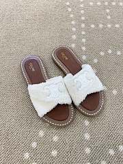 Kitlife Celine 25 Terry Cloth Slippers White  - 1