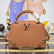 Kitlife Louis Vuitton Capucines MM Bag Tan M14381 31.5x20x11cm - 1