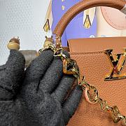 Kitlife Louis Vuitton Capucines MM Bag Tan M14381 31.5x20x11cm - 2