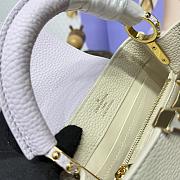 Kitlife Louis Vuitton Capucines BB Bag Cream M25461 22x12x8cm  - 4