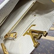 Kitlife Louis Vuitton Capucines BB Bag Cream M25461 22x12x8cm  - 2