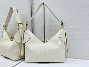 Kitlife Dior Voyage Medium Bag White 28x18x12cm - 6