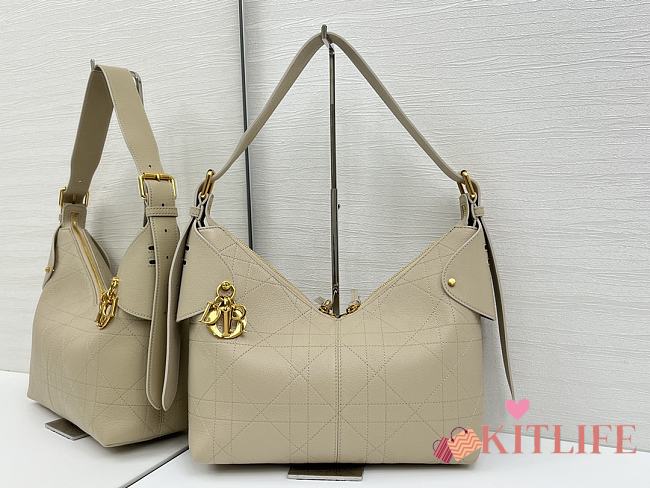 Kitlife Dior Voyage Medium Bag Beige 28x18x12cm  - 1
