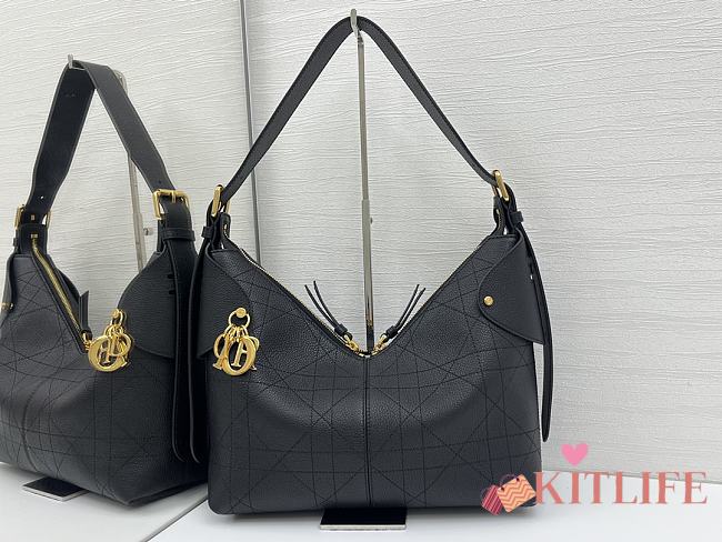 Kitlife Dior Voyage Medium Bag Black 28x18x12cm  - 1