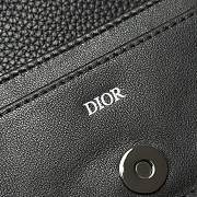 Kitlife Dior Saddle Business Card Wallet Blue Oblique & Beige 8012S16 10.5x7.5x2cm - 6