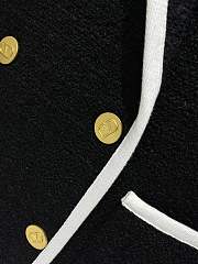 Kitlife Valentino Garavani Wool Tweed Blazer Black - 5