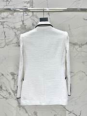 Kitlife Valentino Garavani Wool Tweed Blazer White - 6