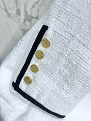 Kitlife Valentino Garavani Wool Tweed Blazer White - 5