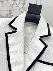 Kitlife Valentino Garavani Wool Tweed Blazer White - 2