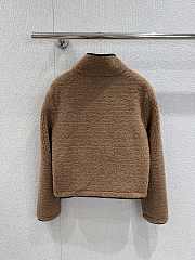 Kitlife Burberry Cropped Fleece Jacket Brown - 6