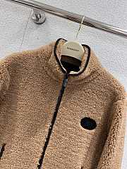 Kitlife Burberry Cropped Fleece Jacket Brown - 2