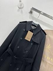 Kitlife Burberry Kensington Heritage Trench Coat Black  - 5