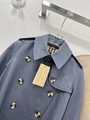Kitlife Burberry Kensington Heritage Trench Coat Grey - 5