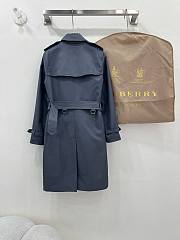 Kitlife Burberry Kensington Heritage Trench Coat Grey - 3