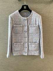 Kitlife Chanel 25C Tweed Purple & Multicolor Jacket - 1