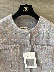 Kitlife Chanel 25C Tweed Purple & Multicolor Jacket - 4