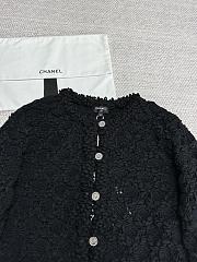 Kitlife Chanel 25P Spiral Yarn Cardigan Black - 5