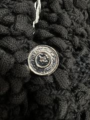 Kitlife Chanel 25P Spiral Yarn Cardigan Black - 4