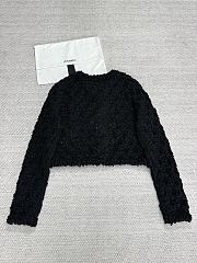 Kitlife Chanel 25P Spiral Yarn Cardigan Black - 3