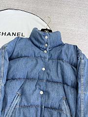Kitlife Chanel CC Blue Denim Jacket  - 6