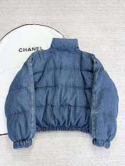 Kitlife Chanel CC Blue Denim Jacket  - 5