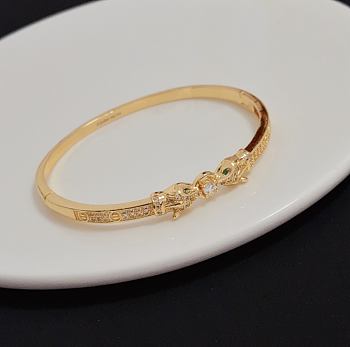 Kitlife Cartier Diamond-encrusted Cheetah Bracelet
