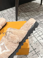 Kitlife Louis Vuitton 25 Paseo Flat Comfort Mules Beige - 6