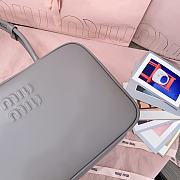 Kitlife Miu Miu Brown Leather Beau Handle Bag 5BB117 34x23x12cm  - 6